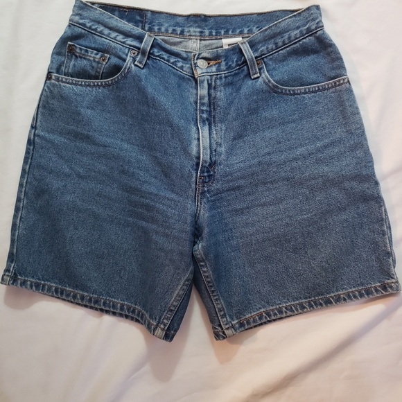 Levi's Pants - Levis Red Tab Juniors Blue Denim Jean Shorts Size 11.
